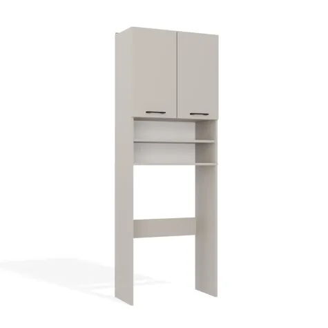 Szafka Łazienkowa na Pralkę POLA DK KASZMIR BEŻ Regał Słupek 180X64X30-7