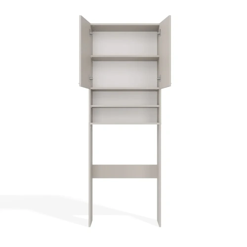 Szafka Łazienkowa na Pralkę POLA DK KASZMIR BEŻ Regał Słupek 180X64X30-8
