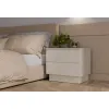 Szafka Nocna AMBER 2S Stolik Nocny 2 Szuflady Do Sypialni KASZMIR Beż-4