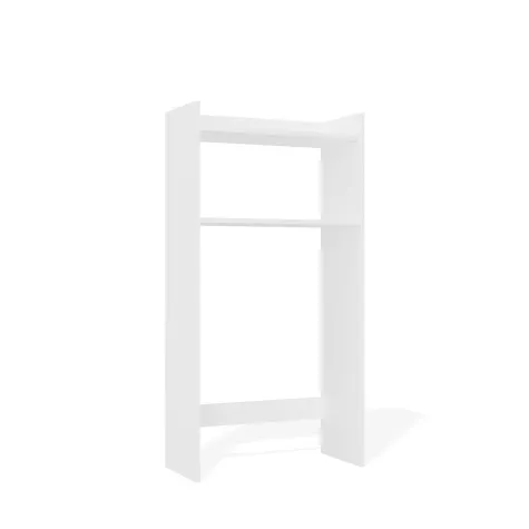 Szafka Łazienkowa NINA NP BIAŁA Na Pralkę Regał Słupek 2 Półki Do Łazienki-9