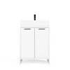 Szafka Łazienkowa NINA 2DUM BIAŁY 2 Drzwi Półki Regał Pod Umywalkę-15