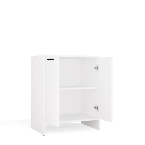 Szafka Łazienkowa NINA 2DUM BIAŁY 2 Drzwi Półki Regał Pod Umywalkę-10