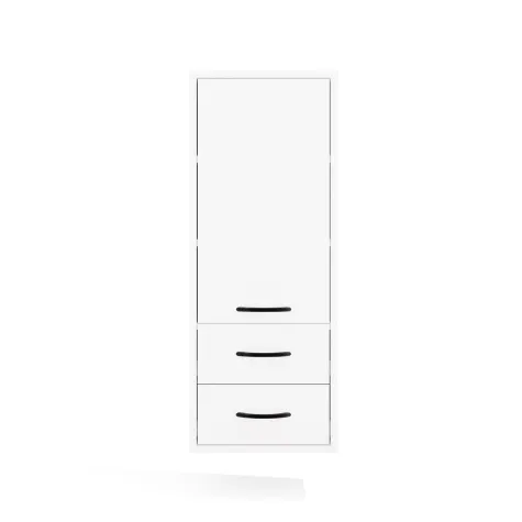 Szafka Łazienkowa Wisząca NINA W1D2S BIAŁY 2 Szuflady 3 Pólki-11