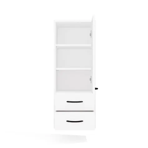 Szafka Łazienkowa Wisząca NINA W1D2S BIAŁY 2 Szuflady 3 Pólki-12