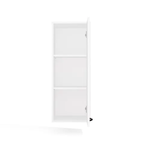 Szafka Łazienkowa Wisząca Regał NINA W1D BIAŁY Słupek 1 Drzwi 3 Półki-12