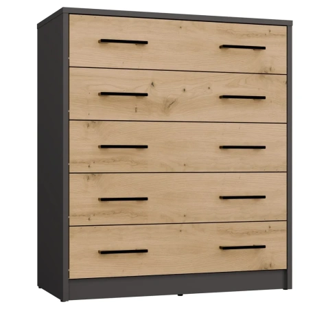 Szafka na obuwie ALEX ANTRACYT ARTISAN Do Przedpokoju-1