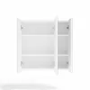 Szafka Łazienkowa POLA 3L Wisząca Z 3 Lustrami Nad Umywalkę 3 Drzwi BIAŁA-9