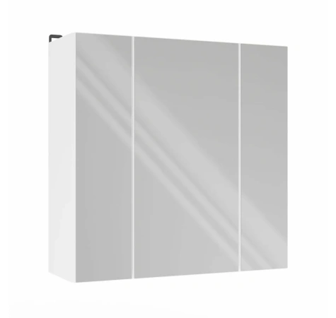 Szafka Łazienkowa POLA 3L Wisząca Z 3 Lustrami Nad Umywalkę 3 Drzwi BIAŁA-1