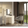 Toaletka MARINA 4P LUSTRO MIJAS PRAWE 4 Szuflady 4 Półki BIAŁA Do Sypialni-4