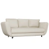 SOFA SARIS BEŻOWY NOGA CZARNA-1