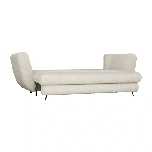 SOFA SARIS BEŻOWY NOGA CZARNA-8