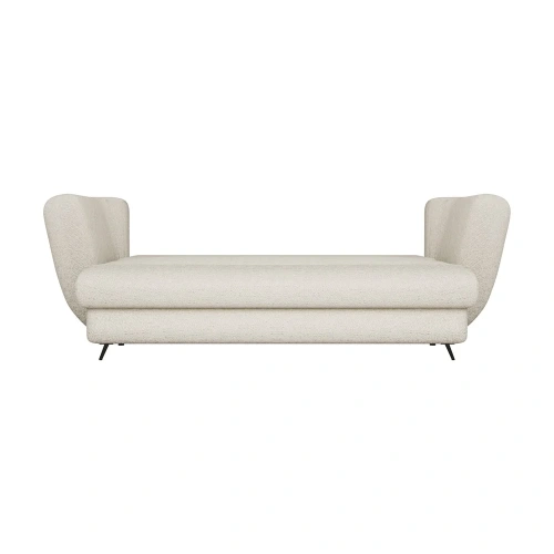 SOFA SARIS BEŻOWY NOGA CZARNA-9