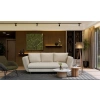 SOFA SARIS BEŻOWY NOGA ZŁOTA-5