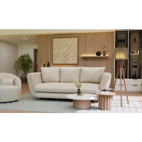 SOFA SARIS BEŻOWY NOGA ZŁOTA-4
