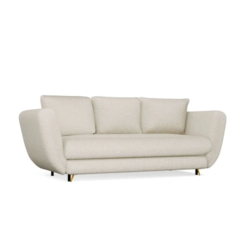 SOFA SARIS BEŻOWY NOGA ZŁOTA-8