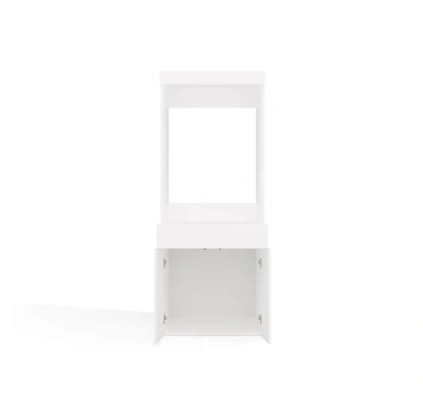 Szafka Łazienkowa Na Pralkę Lub Suszarkę POLA TWIN 1S BIAŁA Regał Szuflada-7