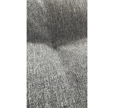 Fotel Bujany VIBE Ogrodowy z Poduszką Stalowy Czarny Szary 115 Cm-7