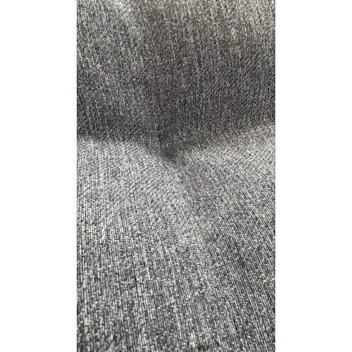 Fotel Bujany VIBE Ogrodowy z Poduszką Stalowy Czarny Szary 115 Cm-7