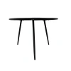 Stolik Kawowy Ogrodowy VIBE 60 Cm Stalowy 3 Nogi Szary-9