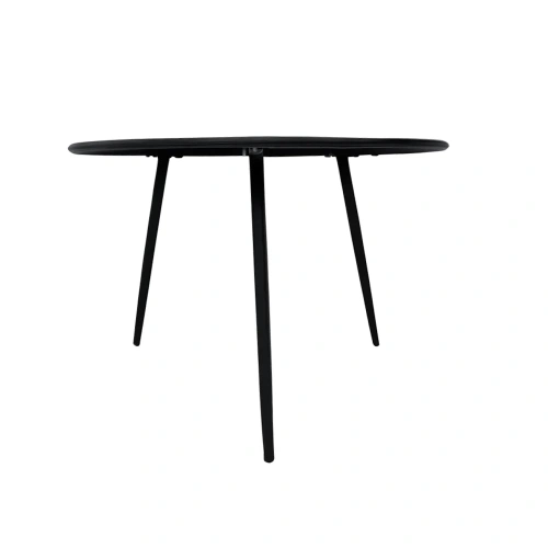 Stolik Kawowy Ogrodowy VIBE 60 Cm Stalowy 3 Nogi Szary-9