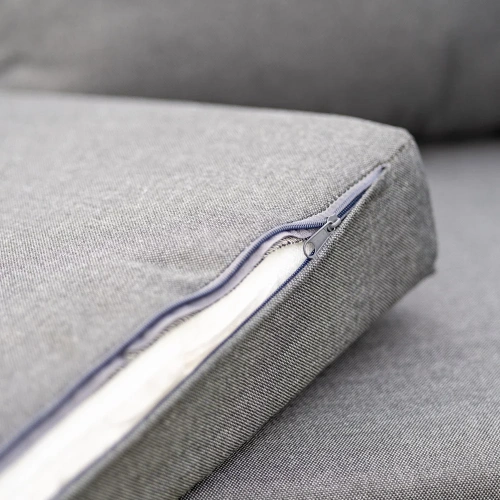 Zestaw Mebli Ogrodowych DUISBURG Sofa Fotel Stolik ANTRACYT / BRĄZOWY-11