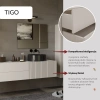 SZAFKA POD UMYWALKĘ TIGO 1D2S KASZMIR 140 CM 2 SZUFLADY RYFLOWANY FRONT WISZĄCA-7