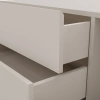 SZAFKA POD UMYWALKĘ TIGO 1D2S KASZMIR 140 CM 2 SZUFLADY RYFLOWANY FRONT WISZĄCA-14