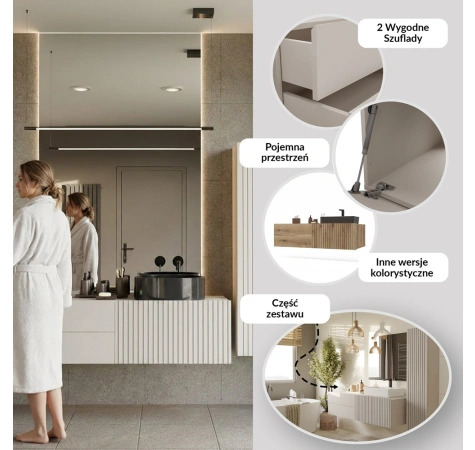 Szafka łazienkowa TIGO 1D2S KASZMIR-8