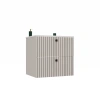 SZAFKA POD UMYWALKĘ TIGO 60 2S KASZMIR RYFLOWANY FRONT + UMYWALKA-10