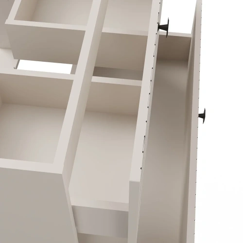 SZAFKA POD UMYWALKĘ TIGO 80 2S KASZMIR 2 SZUFLADY RYFLOWANY FRONT WISZĄCA-13