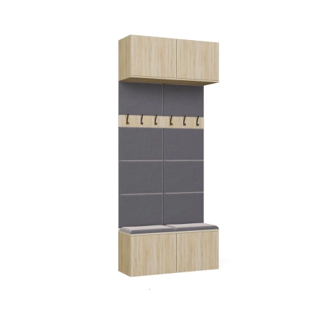 Garderoba Podwójny Wieszak HAGA II/2W DĄB SONOMA-10