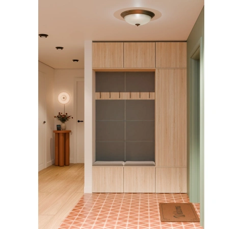 Garderoba HAGA III/1Sz2W DĄB SONOMA + 2x Wieszak-2