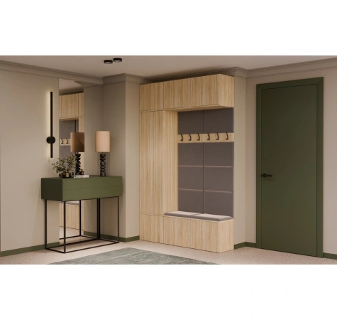 Garderoba HAGA III/1Sz2W DĄB SONOMA + 2x Wieszak-3