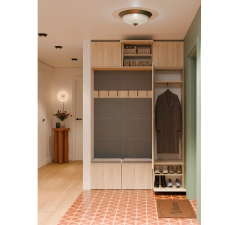 Garderoba HAGA III/1Sz2W DĄB SONOMA + 2x Wieszak-4