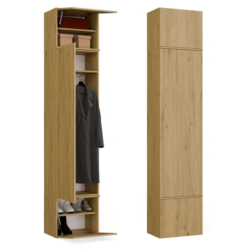 Garderoba Szafa HAGA 1SZ DĄB ARTISAN-1