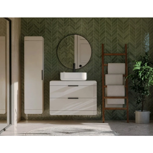 Szafka Pod Umywalkę TERRA 80 2S Wisząca KASZMIR 2 Szuflady 80x58x45 Cm-3