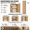 Nadstawka Na Szafę SD-50 DĄB ARTISAN Półka 50 cm Do Garderoby Pokoju-7