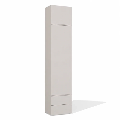Garderoba HAGA 1SZ2S Szafka 2 Szuflady Do Korytarza KASZMIR BEŻ 238x50x35-11