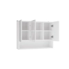 Szafka Łazienkowa Wisząca POLA 3DL/P BIAŁY 80 Cm 3 Lustra z Półką-13