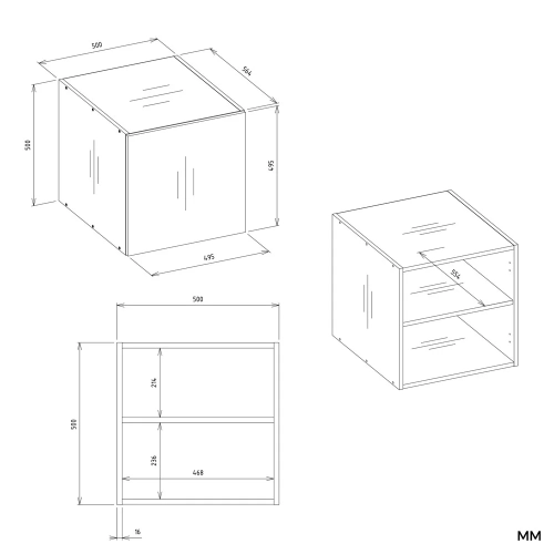 Szafa SENSO 3D Wysoka Z NADSTAWKĄ KASZMIR 150 Cm Drzwi Złote Uchwyty 250 Cm-8