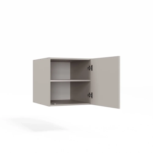 Szafa SENSO 3D Wysoka Z NADSTAWKĄ KASZMIR Drzwi Czarne Uchwyty 250 Cm-12