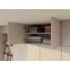 Szafa SENSO 4D z NADSTAWKĄ Wysoka KASZMIR Drzwi Czarne Uchwyty 250x200 Cm-6