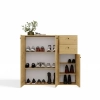 KOMODA FRAN DĄB ARTISAN 120 Cm 3 Drzwi 2 Szuflady 30 Cm Do Salonu Sypialni-10