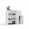 KOMODA FRAN BIAŁY 120 Cm Szafka 3 Drzwi 2 Szuflady 30 Cm Do Salonu Sypialni-14
