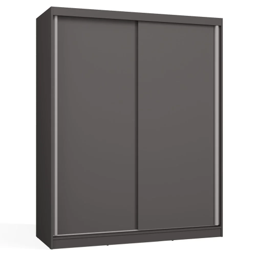 SZAFA PRZESUWNA IGA 160 B ANTRACYT – Funkcjonalność i Nowoczesny Design-1
