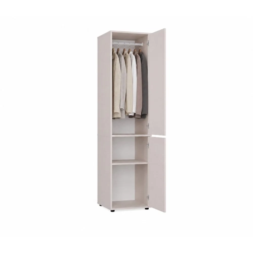 SZAFKA Wysoki Słupek ATLANTA 2D Drążek 2 Drzwi Półki Sypialnia Salon 209 Cm-9
