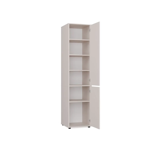 SZAFKA Wysoki Słupek ATLANTA 2D Drążek 2 Drzwi Półki Sypialnia Salon 209 Cm-12