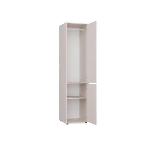 SZAFKA Wysoki Słupek ATLANTA 2D Drążek 2 Drzwi Półki Sypialnia Salon 209 Cm-14
