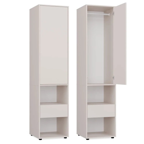 SZAFKA Wysoki Słupek ATLANTA DP KASZMIR 1 Drzwi Szuflada Sypialnia 209 Cm-1