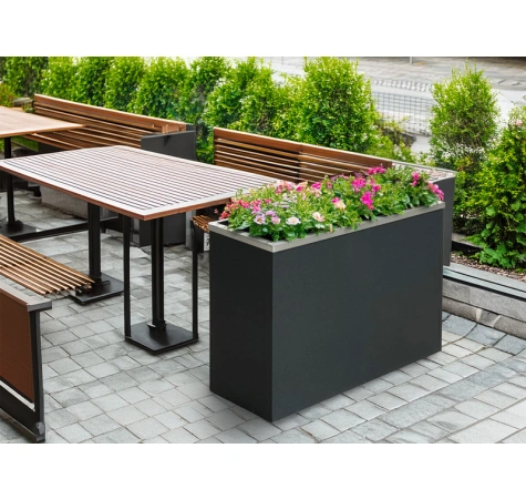 Donica ogrodowa 98x38x38